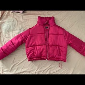 Rue21 Pink Puffer Jacket Size 4